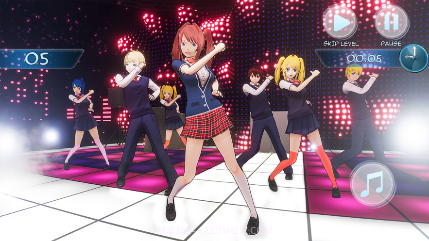 樱花高学校女孩生活截图3 樱花高学校女孩生活截图3