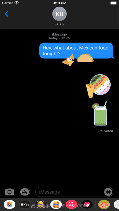 MinimalFoodStickers截图5