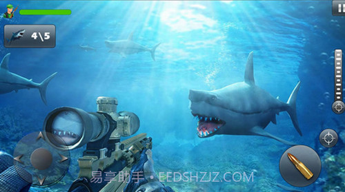 饥饿鲨鱼狙击手截图1