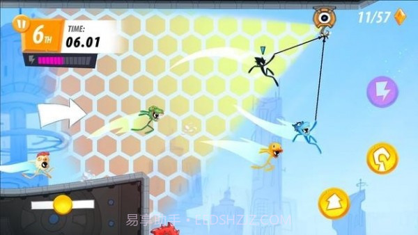 火柴人跑酷比赛截图2