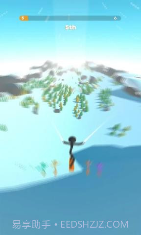 Stickman Snow Ride截图2