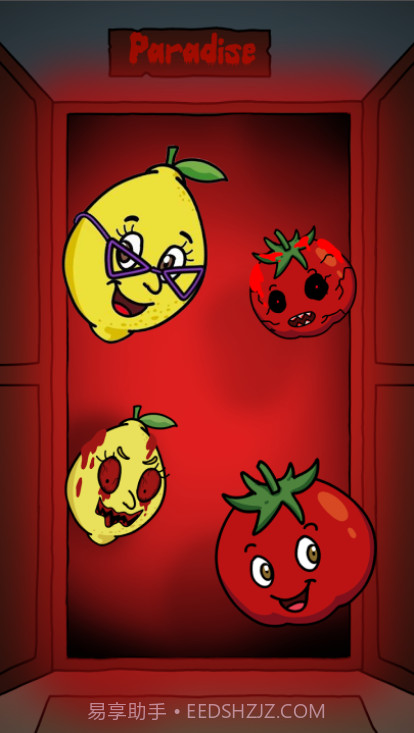 可怕的水果柠檬和番茄恐怖截图3