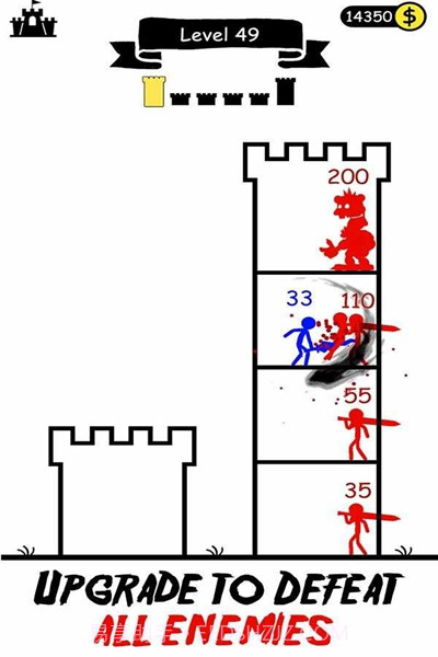 火柴人战争英雄塔防截图2