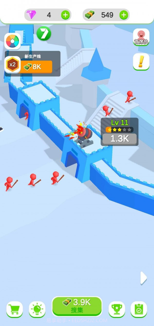 闲置的城堡防御截图2 闲置的城堡防御截图2