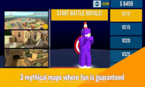 像素射击方块枪战截图2