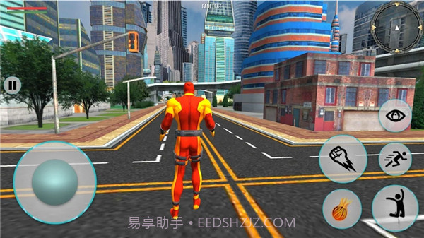 钢铁英雄飞行超级战士截图2