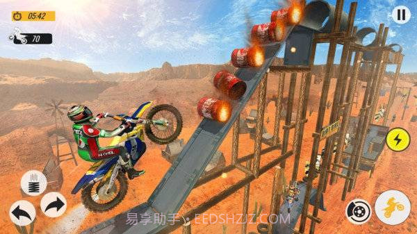 沙漠自行车特技大师截图1 沙漠自行车特技大师截图1