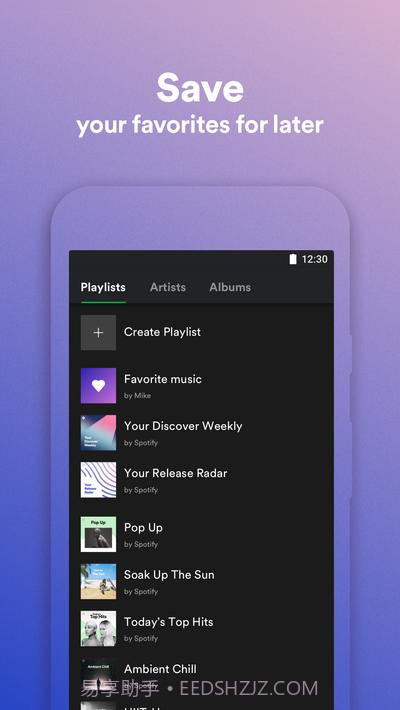 Spotify Lite公司截图4