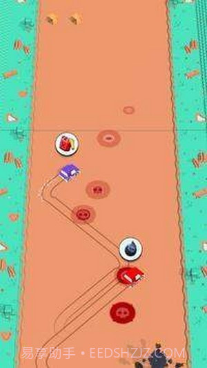 疯狂指尖赛车截图2