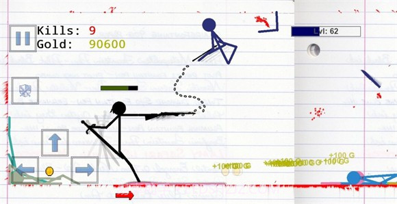 火柴人物理战场无限金币版截图2