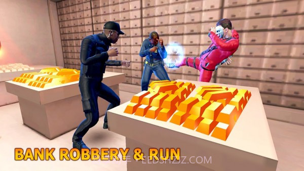 银行抢劫逃离截图1 银行抢劫逃离截图1
