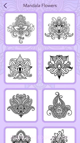 曼陀罗填色本截图3 曼陀罗填色本截图3