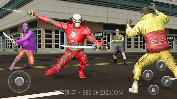 忍者超级英雄格斗截图4