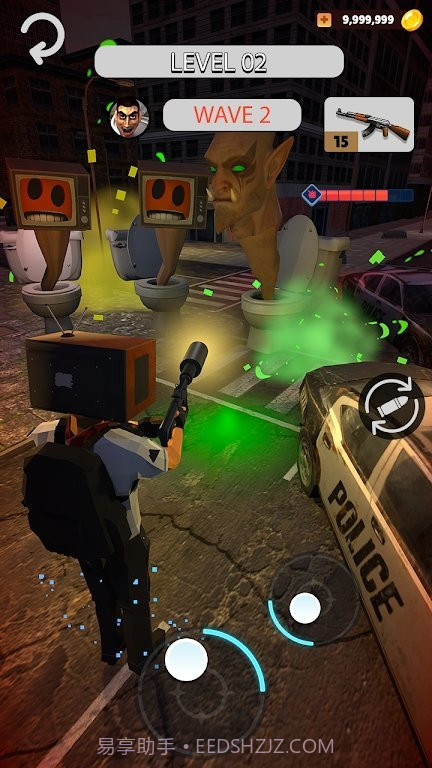 怪物生存厕所大战截图2