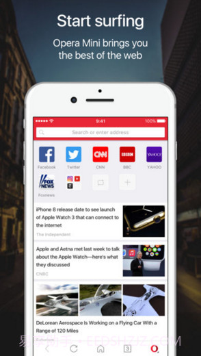 Opera Mini网页浏览器截图1