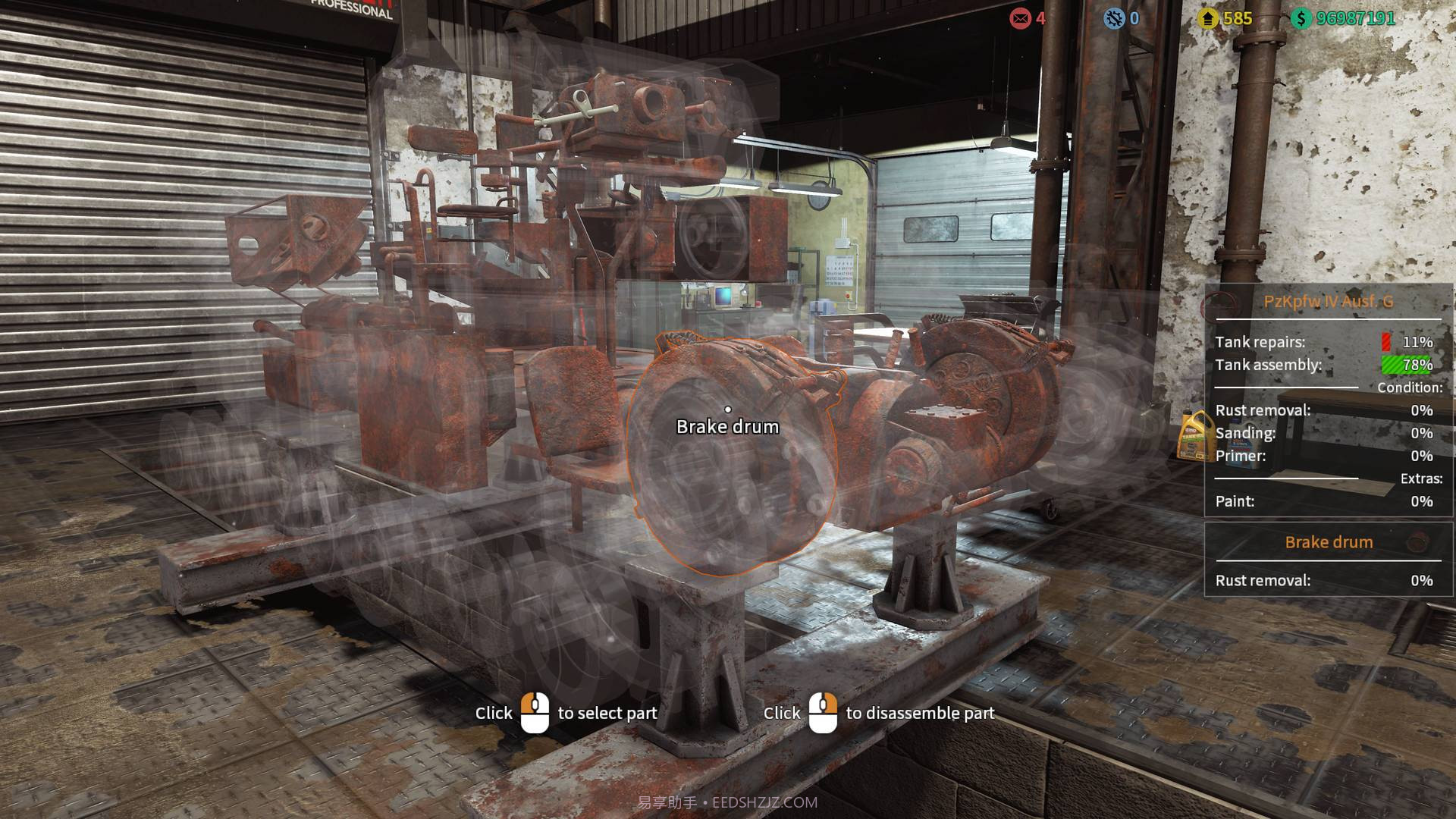 坦克修理模拟器Tank Mechanic Simulator截图27 坦克修理模拟器Tank Mechanic Simulator截图27