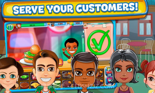 疯狂的汉堡大亨截图2 疯狂的汉堡大亨截图2