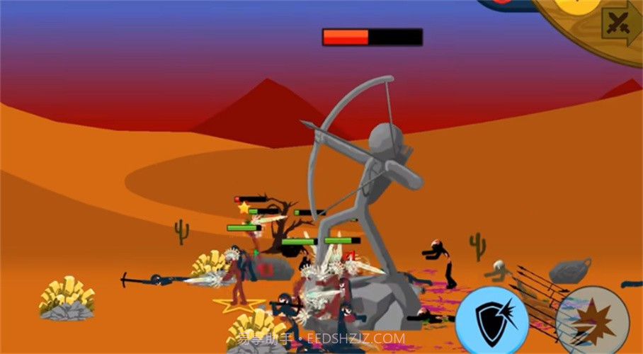 火柴人战争遗产紫色魔改版截图2 火柴人战争遗产紫色魔改版截图2