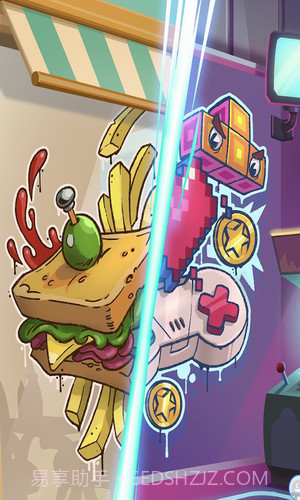 地铁冲浪者比赛截图3 地铁冲浪者比赛截图3