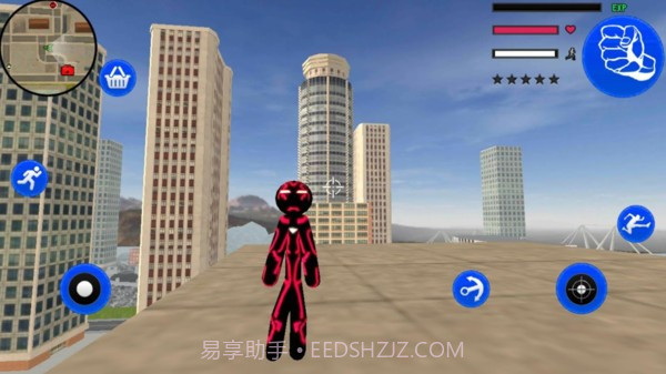 火柴人绳索红蜘蛛侠截图2 火柴人绳索红蜘蛛侠截图2