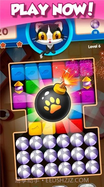 猫咪破坏方块截图1 猫咪破坏方块截图1