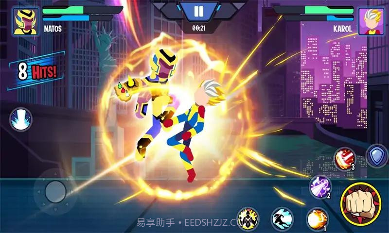 火柴人勇士超级暗影格斗无限金币钻石版截图1 火柴人勇士超级暗影格斗无限金币钻石版截图1