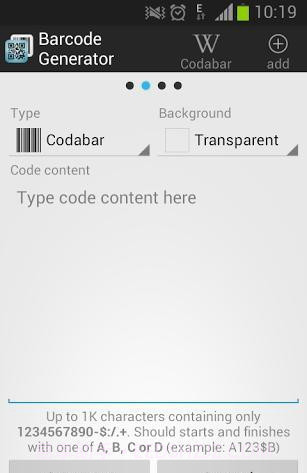 条形码生成器安卓截图2