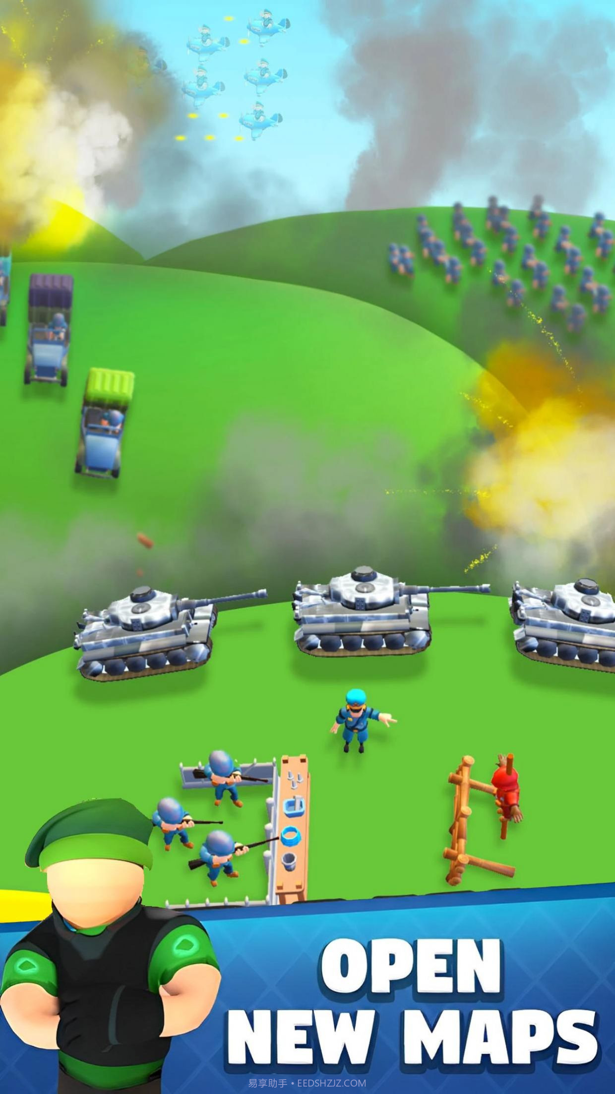 陆军指挥官战争岛截图2