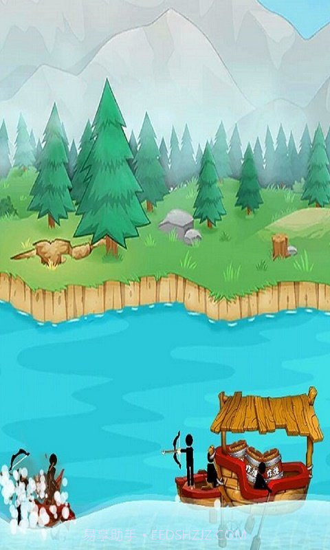 火柴人海盗冲突截图1 火柴人海盗冲突截图1