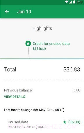 Google Fi项目截图3