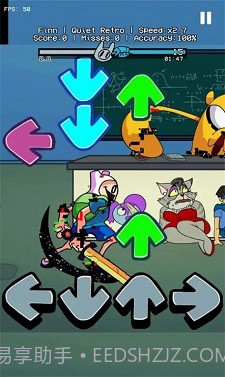 FNF黑暗皮比截图1 FNF黑暗皮比截图1