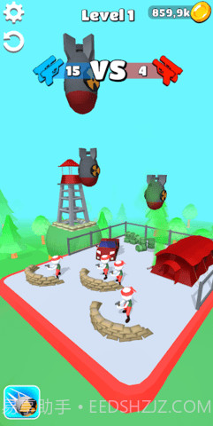 火柴人射击(Stick Merge)截图1 火柴人射击(Stick Merge)截图1