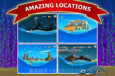 冲浪万岁 Banzai Surfer Free截图4 冲浪万岁 Banzai Surfer Free截图4