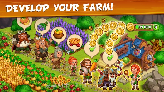 北龙岛建造维京人农场截图1