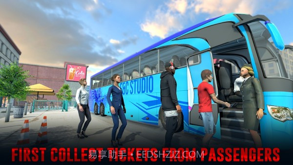 城市公交车乘客模拟器截图4