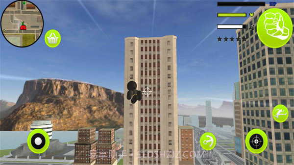 火柴人蝙蝠绳索侠截图2 火柴人蝙蝠绳索侠截图2