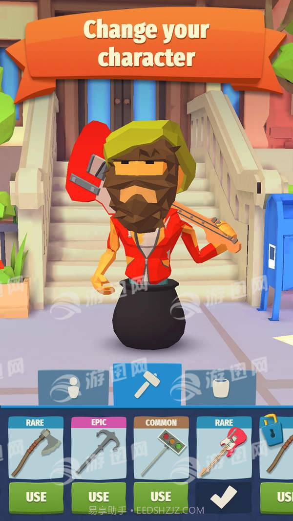 匆匆的锤子无腿跑酷手机版截图1 匆匆的锤子无腿跑酷手机版截图1