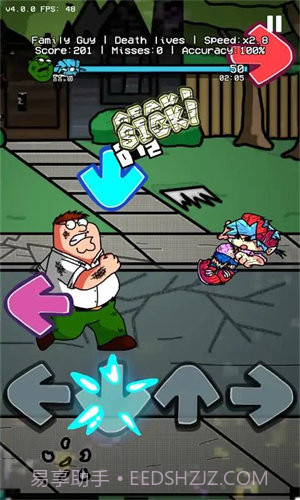 fnf黑暗皮比坚屏截图1