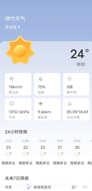 绿竹天气截图2 绿竹天气截图2