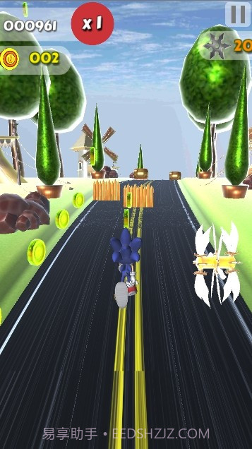 蓝刺猬跑得快截图4