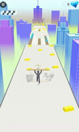 平衡木跑酷截图3 平衡木跑酷截图3