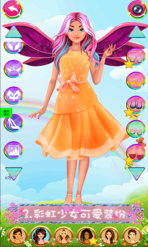 粉红公主芭比换装截图3 粉红公主芭比换装截图3