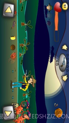 燃烧的蔬菜枪战截图2