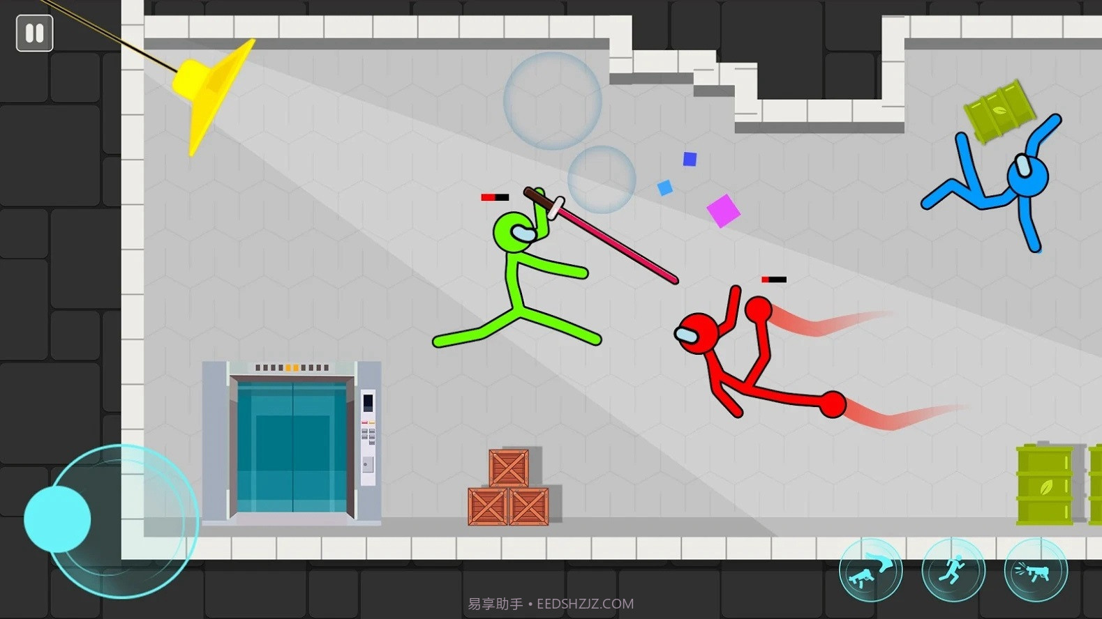 至尊火柴人格斗双人版截图2