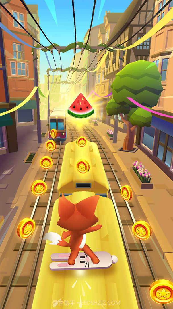 地铁跑酷国际版牛津截图2 地铁跑酷国际版牛津截图2