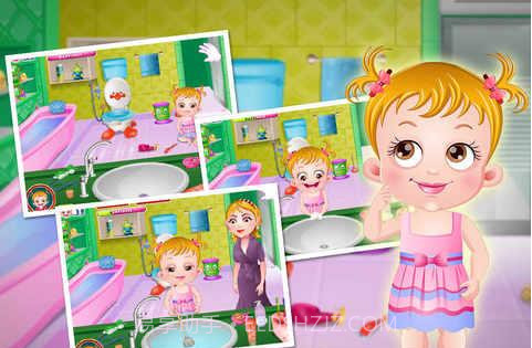 可爱宝贝浴室清洁截图2