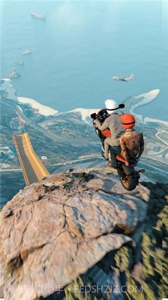 绘制斜坡跳跃截图1