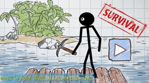 火柴人木筏求生截图2