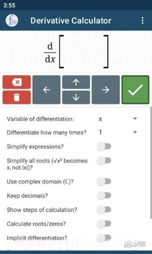 导数计算器（Derivative Calculator）截图4