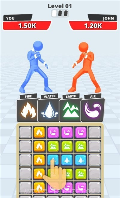 元素消消格斗截图1